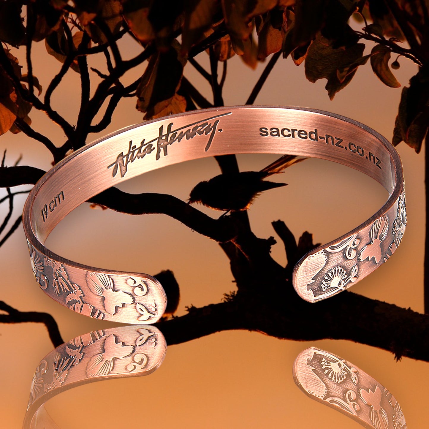 A11 100% Pure Copper Magnetic Band 'Fantail’