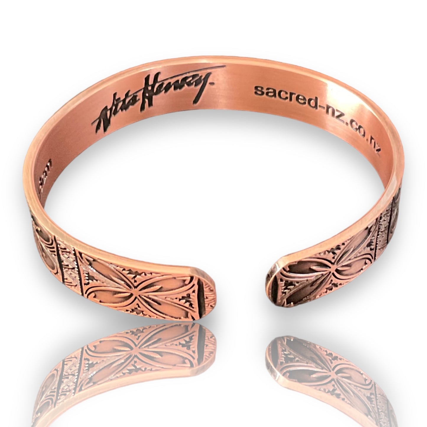 A3R 100% Pure Copper Magnetic Ring 'Pacifica Tapa’