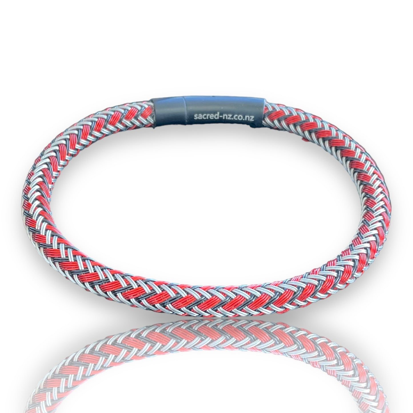 2003 NZ unisex stainless steel bracelet ‘Blue steel’ (6mm)