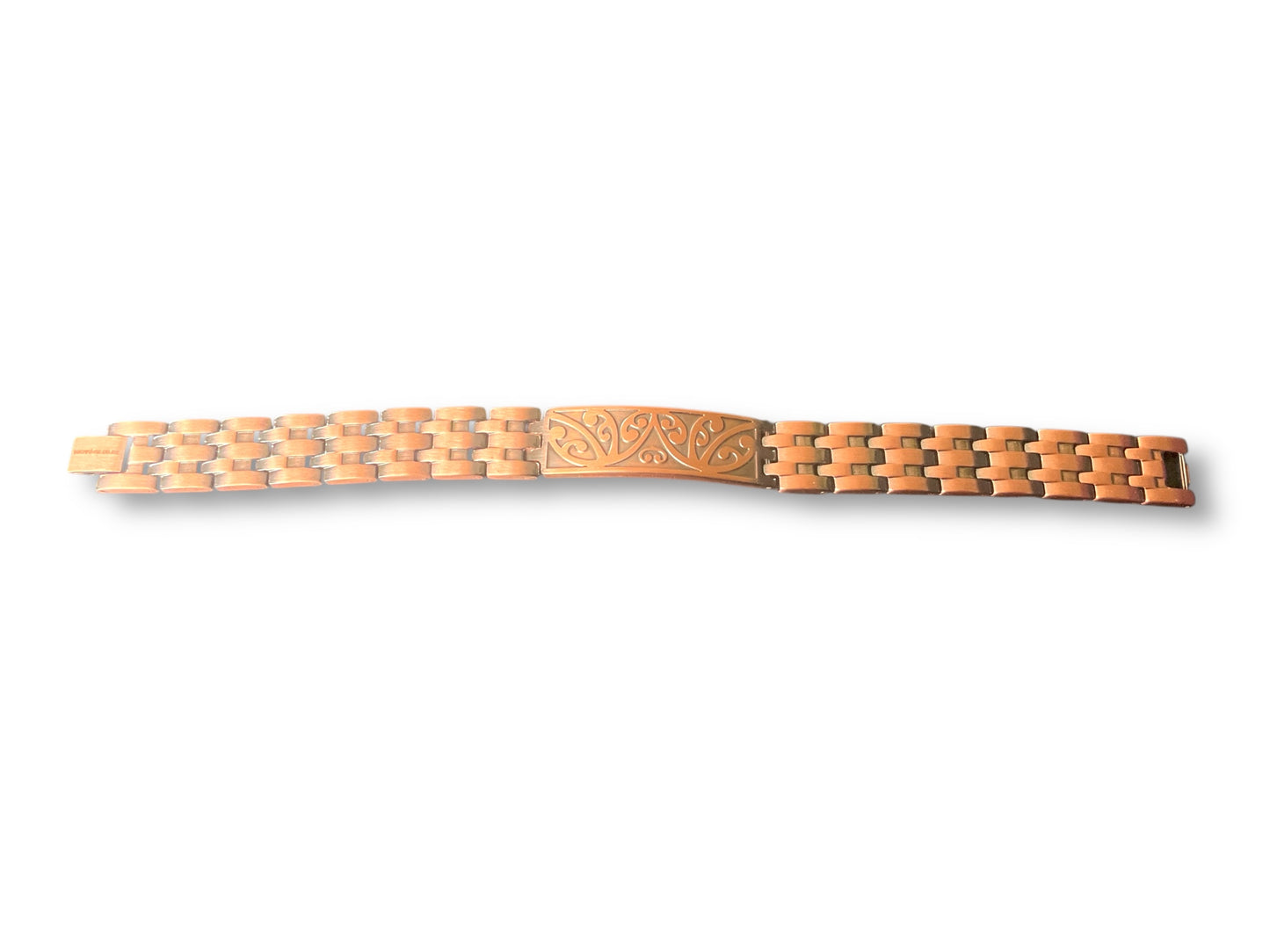 3CLM 100% Copper magnetic linked bracelet 'Stingray' BRICK WEAVE