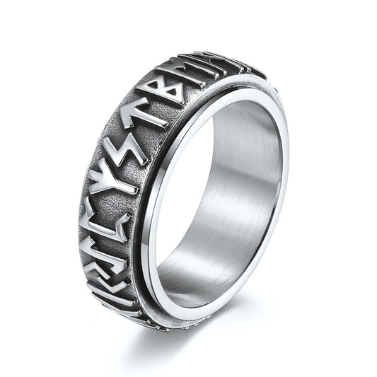 viking runes ring