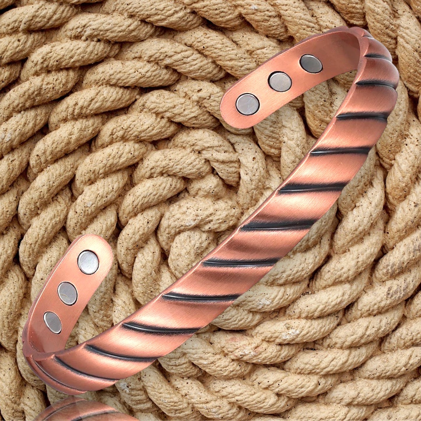 E03 100% Pure Copper Magnetic Band 'Rope'