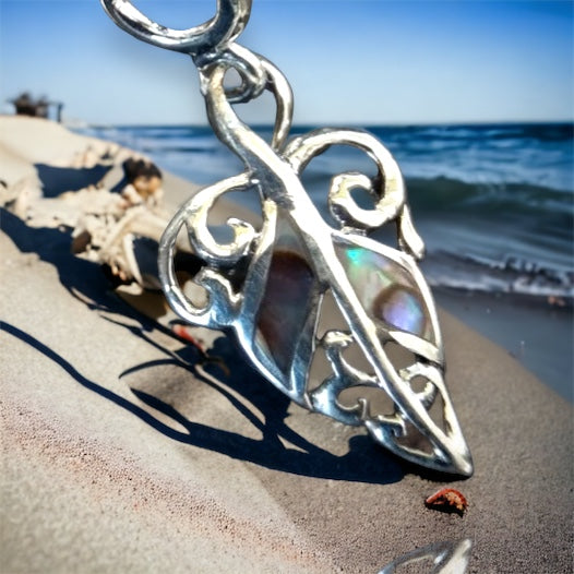 sterling silver charm bead