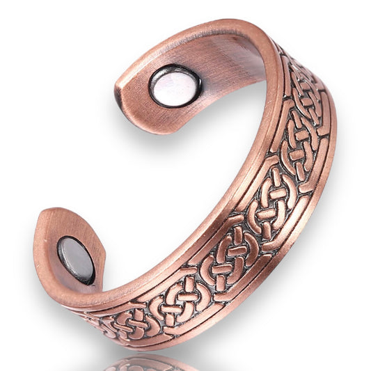 copper Copper magnetic celtic ring magnetic ring