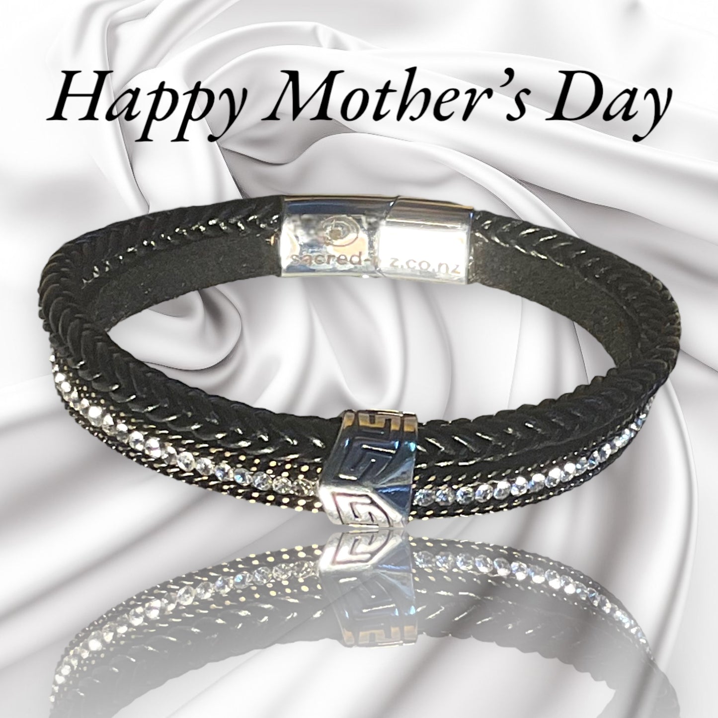 mother's day genuine leather bracelet