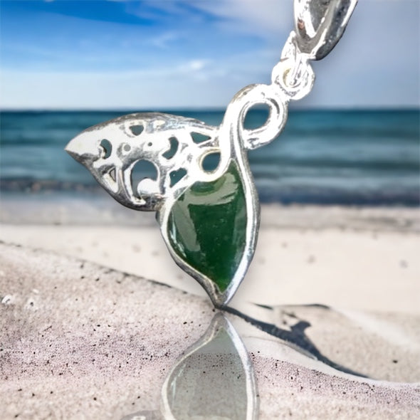 sterling silver charm bead