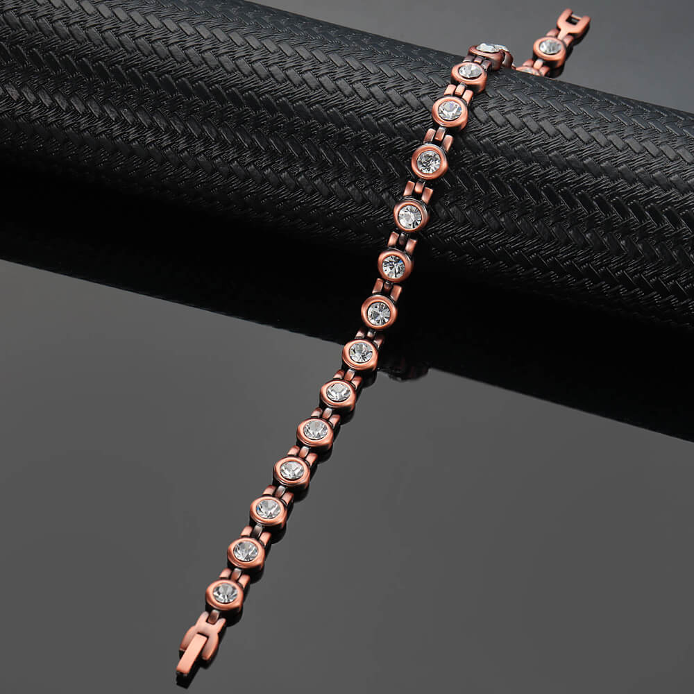 CLM33 100% Pure Copper Linked Magnetic Bracelet