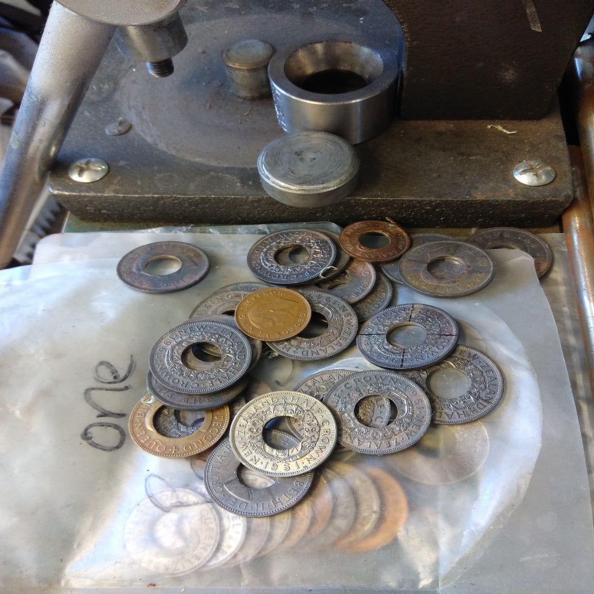 coin ring making in our sacred nz factory