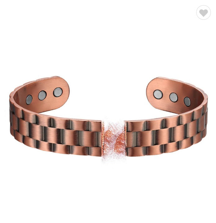 BC1 100% Pure Copper Magnetic Band / Ring Set