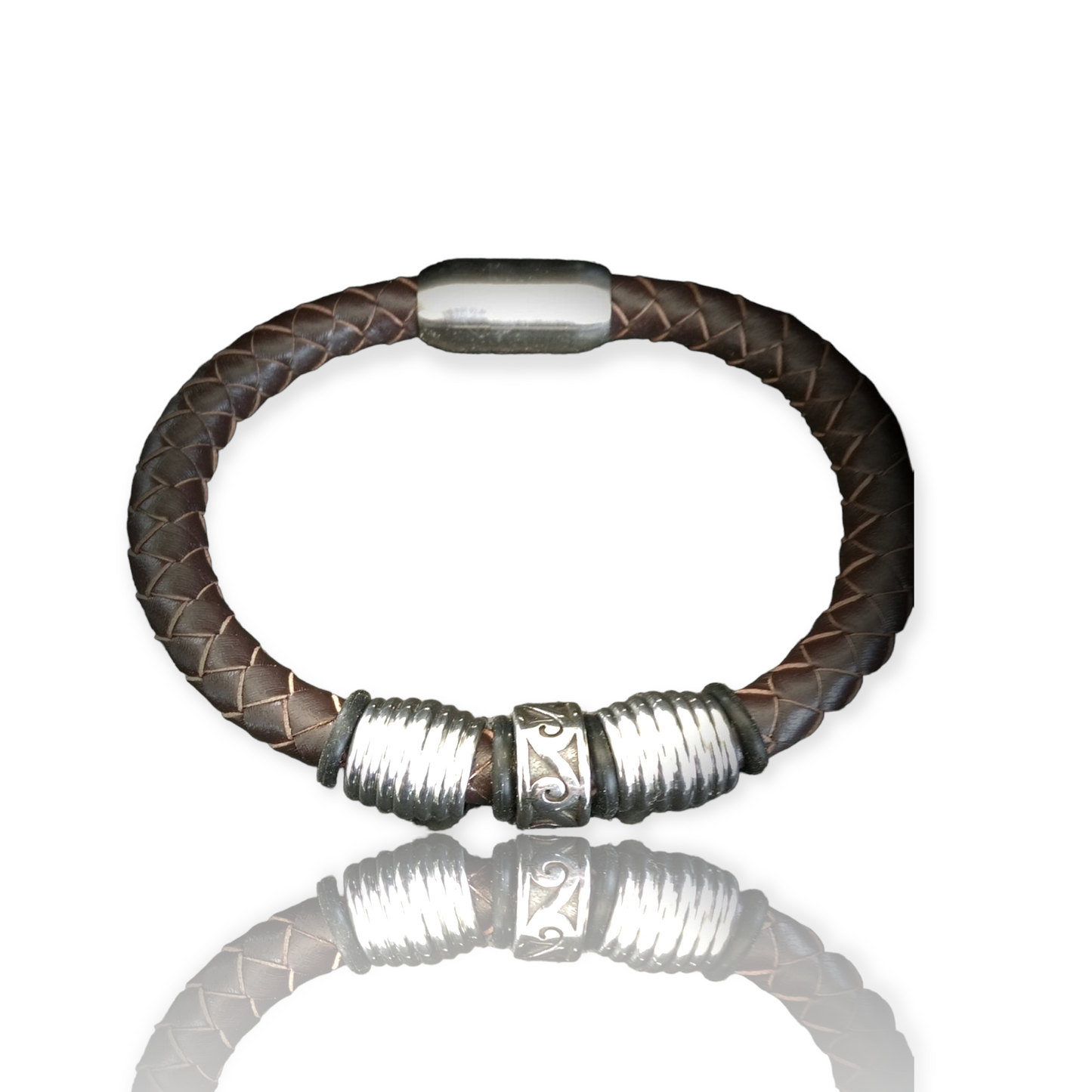 genuine leather unisex bracelets