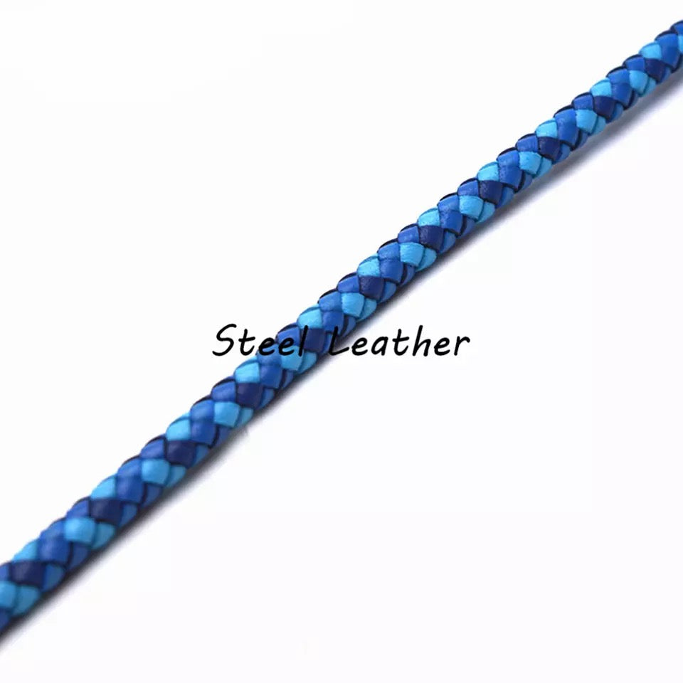2027 Unisex Leather Band ’Rocks’ (6mm)