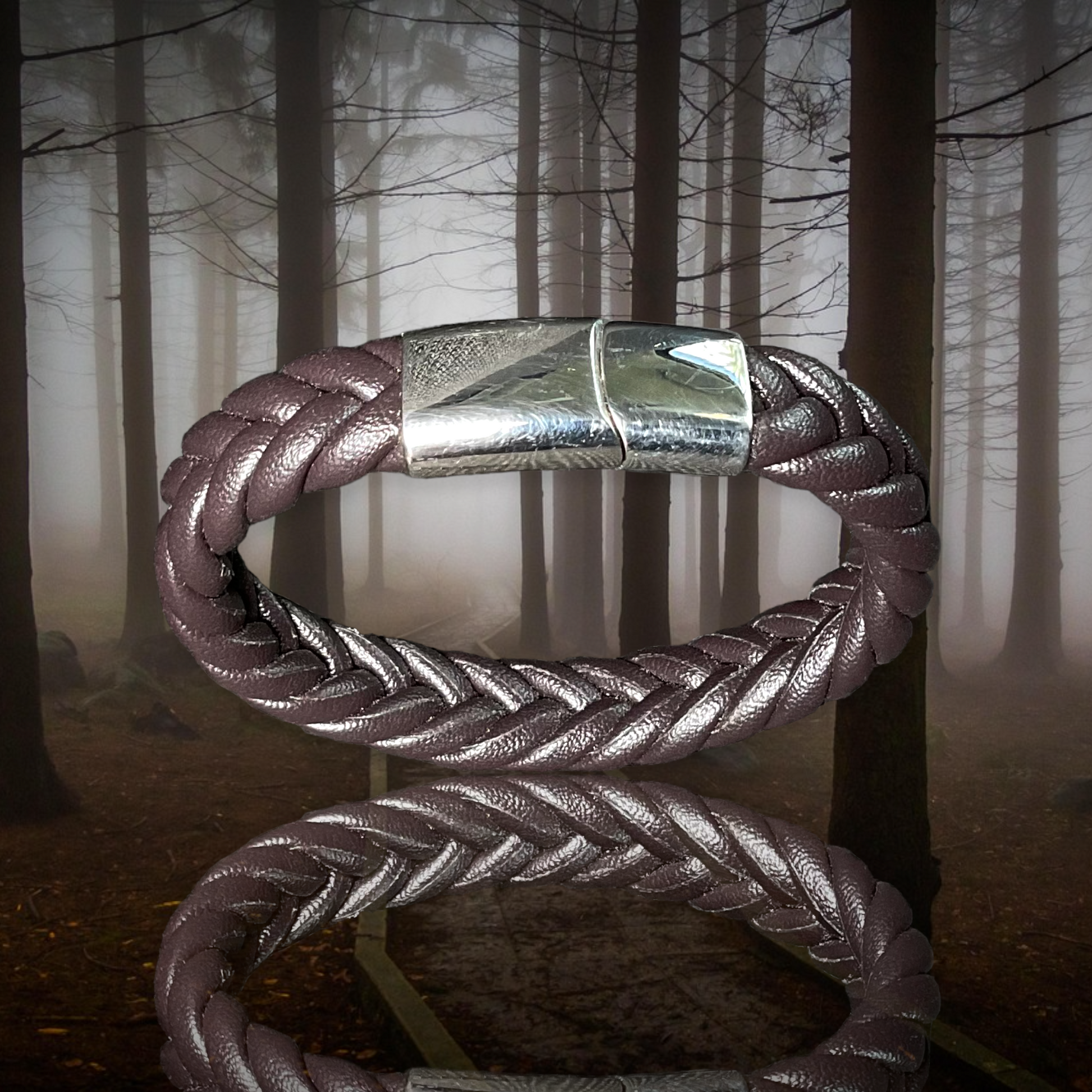 genuine leather unisex bracelets