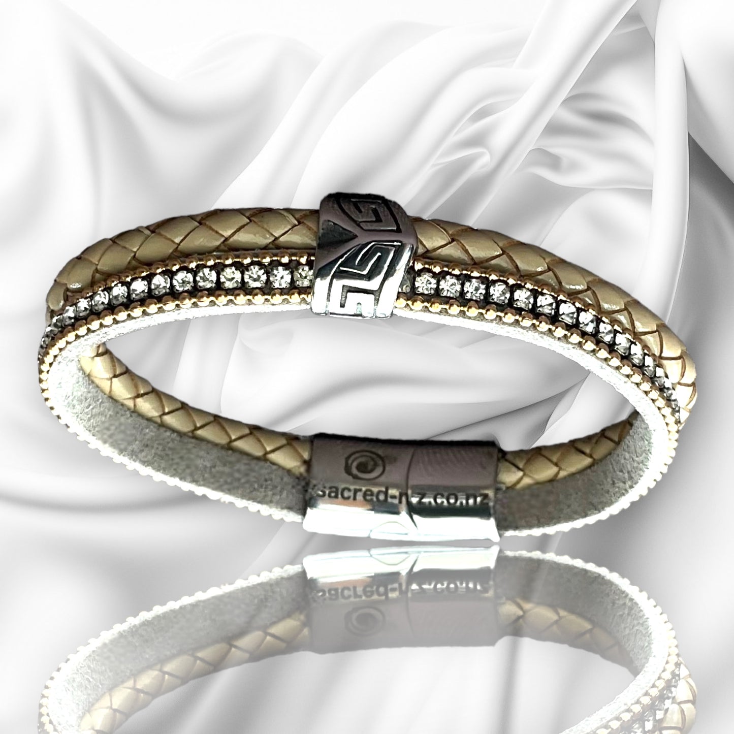 2226 NZ Genuine leather Band "Bling Empire"(10mm)
