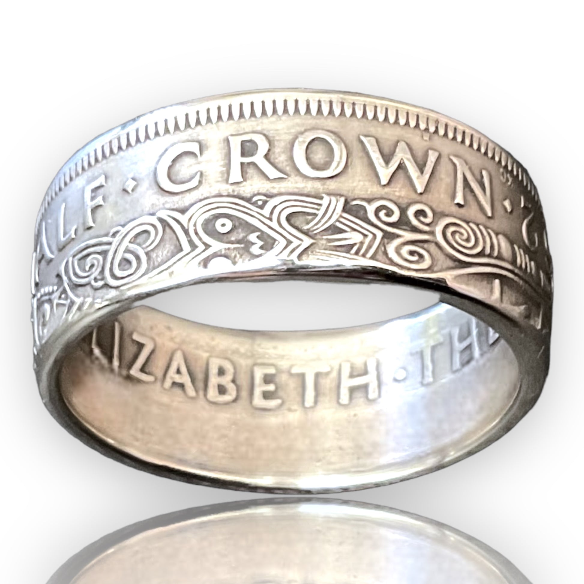 nz coin ring half crown