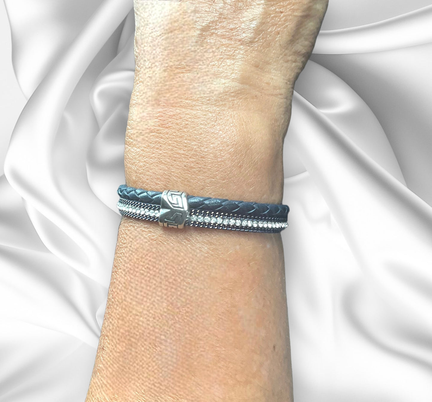 2226 NZ Genuine leather Band "Bling Empire"(10mm)