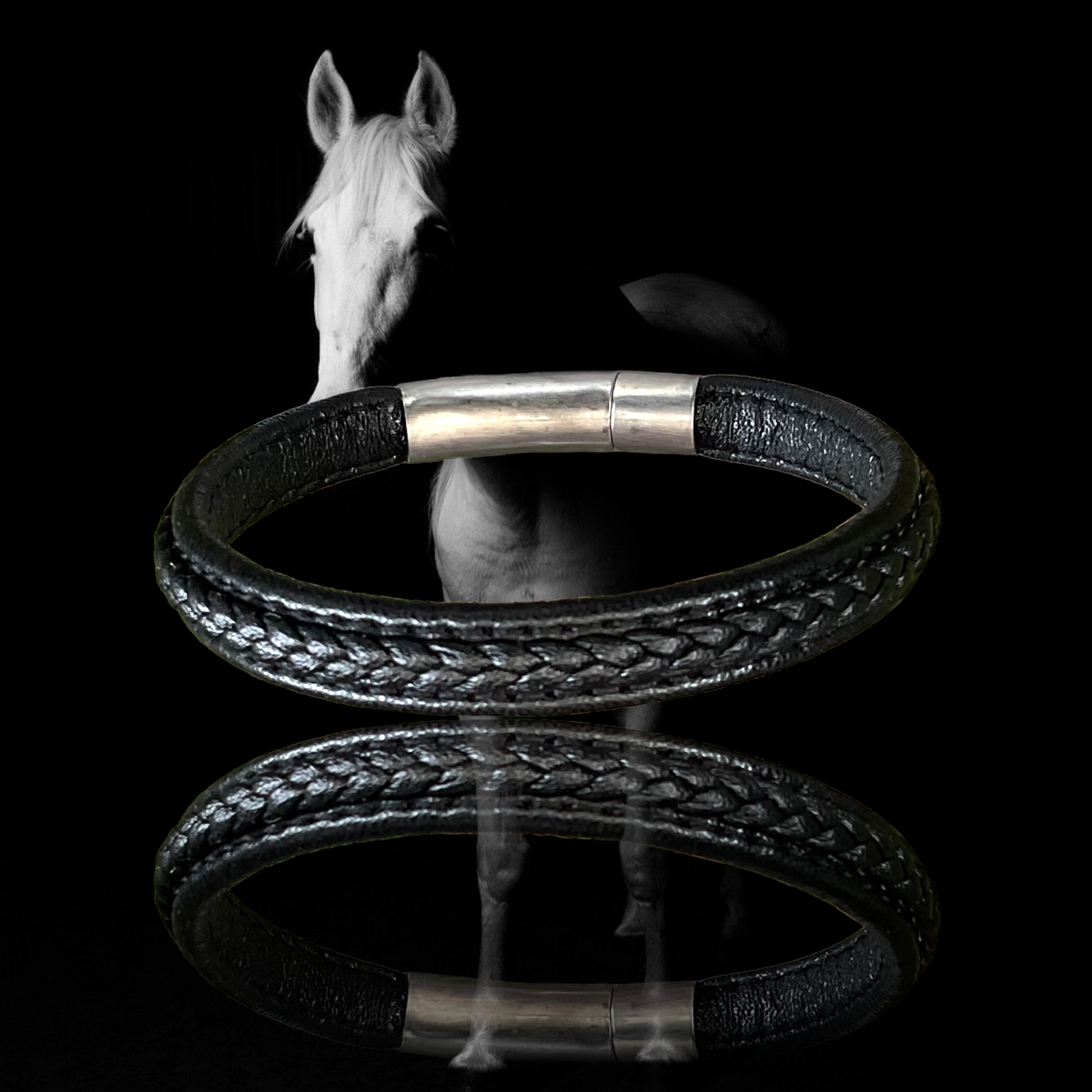 genuine leather unisex bracelets