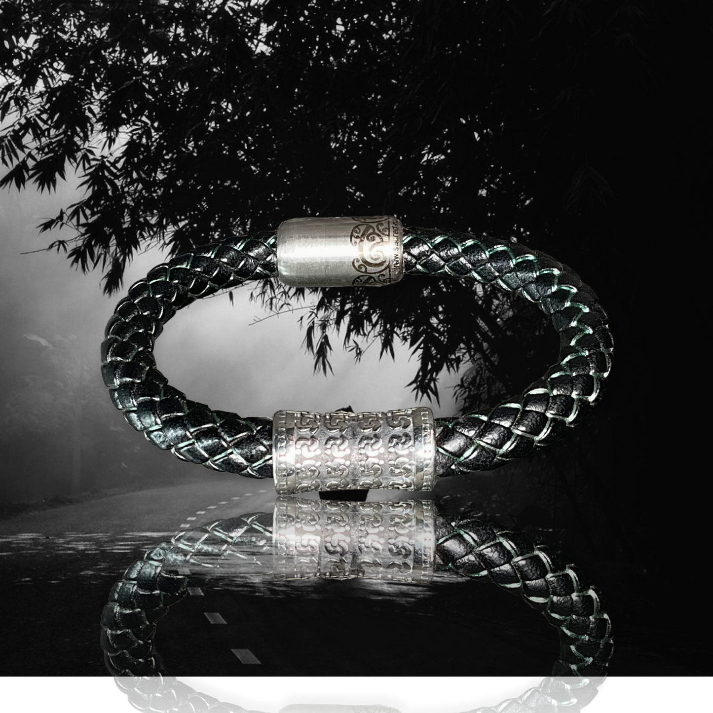 genuine leater unisex bracelets
