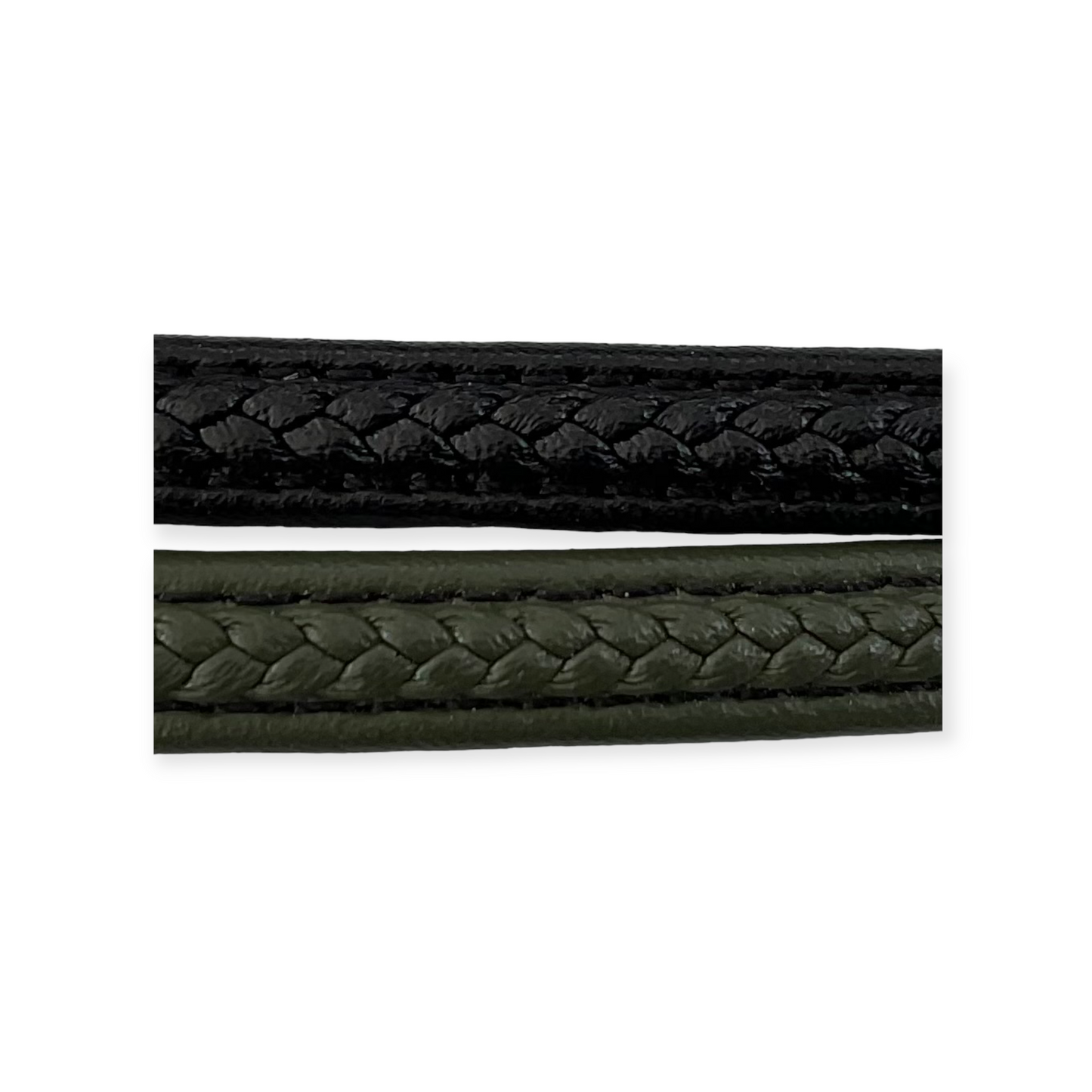 2030 Unisex genuine leather bracelet ‘ NZ plain weave’ (12mm)