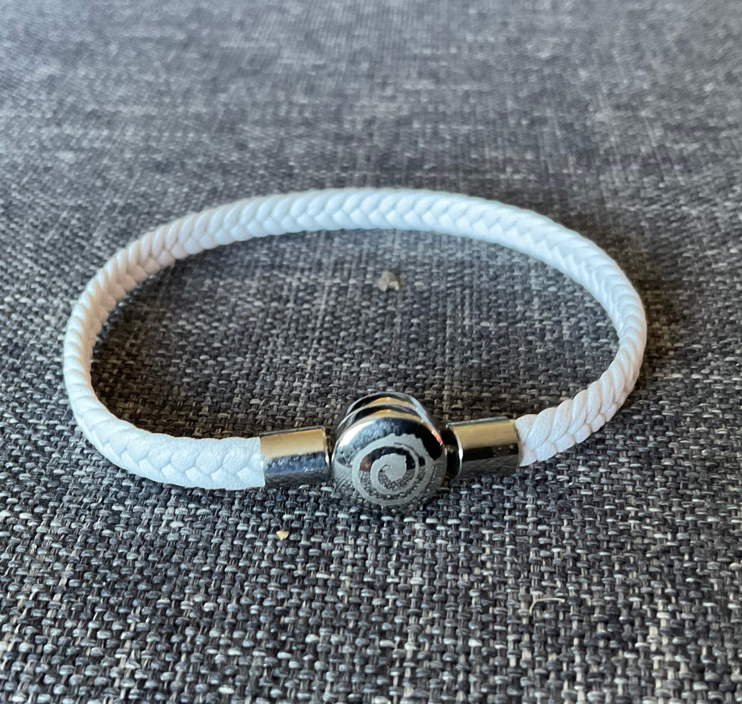 Unisex Leather Band 'Weave' (5.5mm)