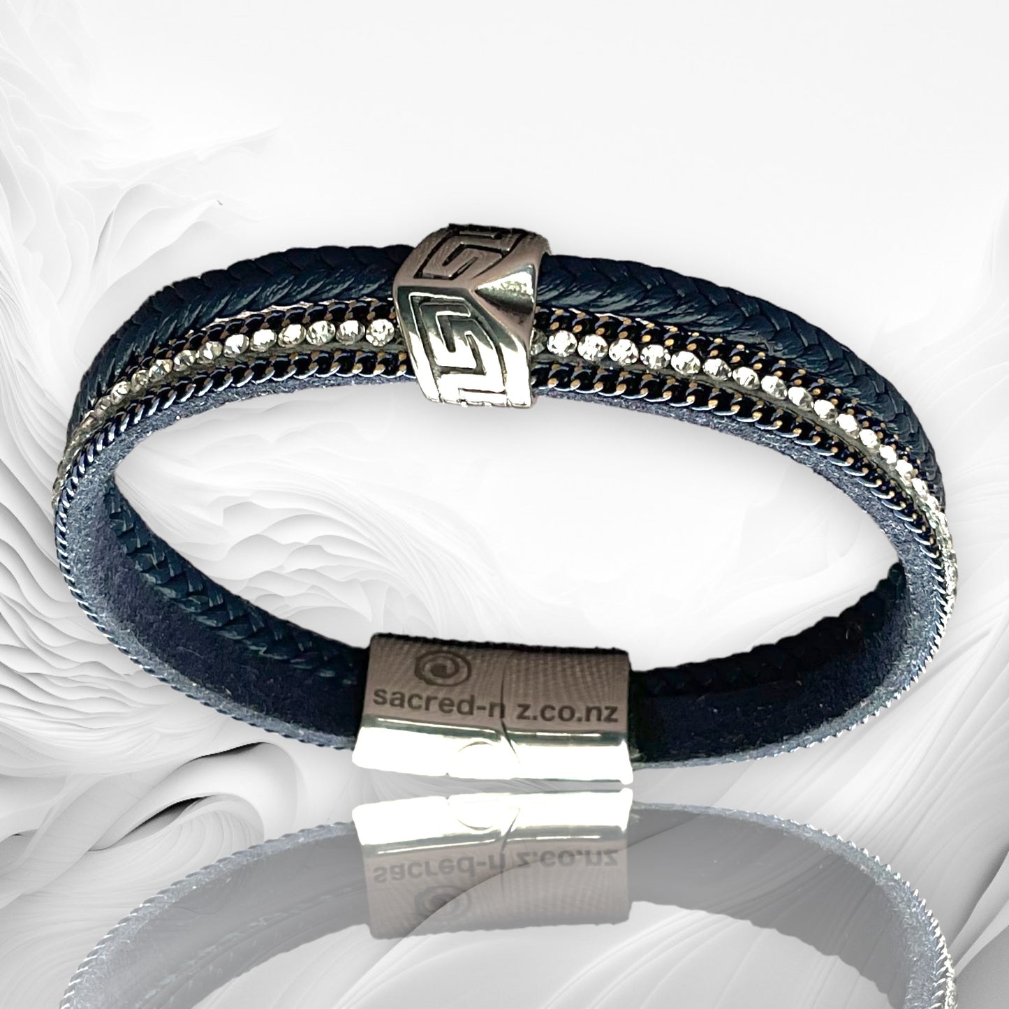 2226 NZ Genuine leather Band "Bling Empire"(10mm)