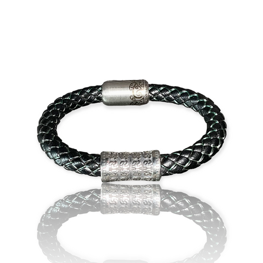 genuine leater unisex bracelets
