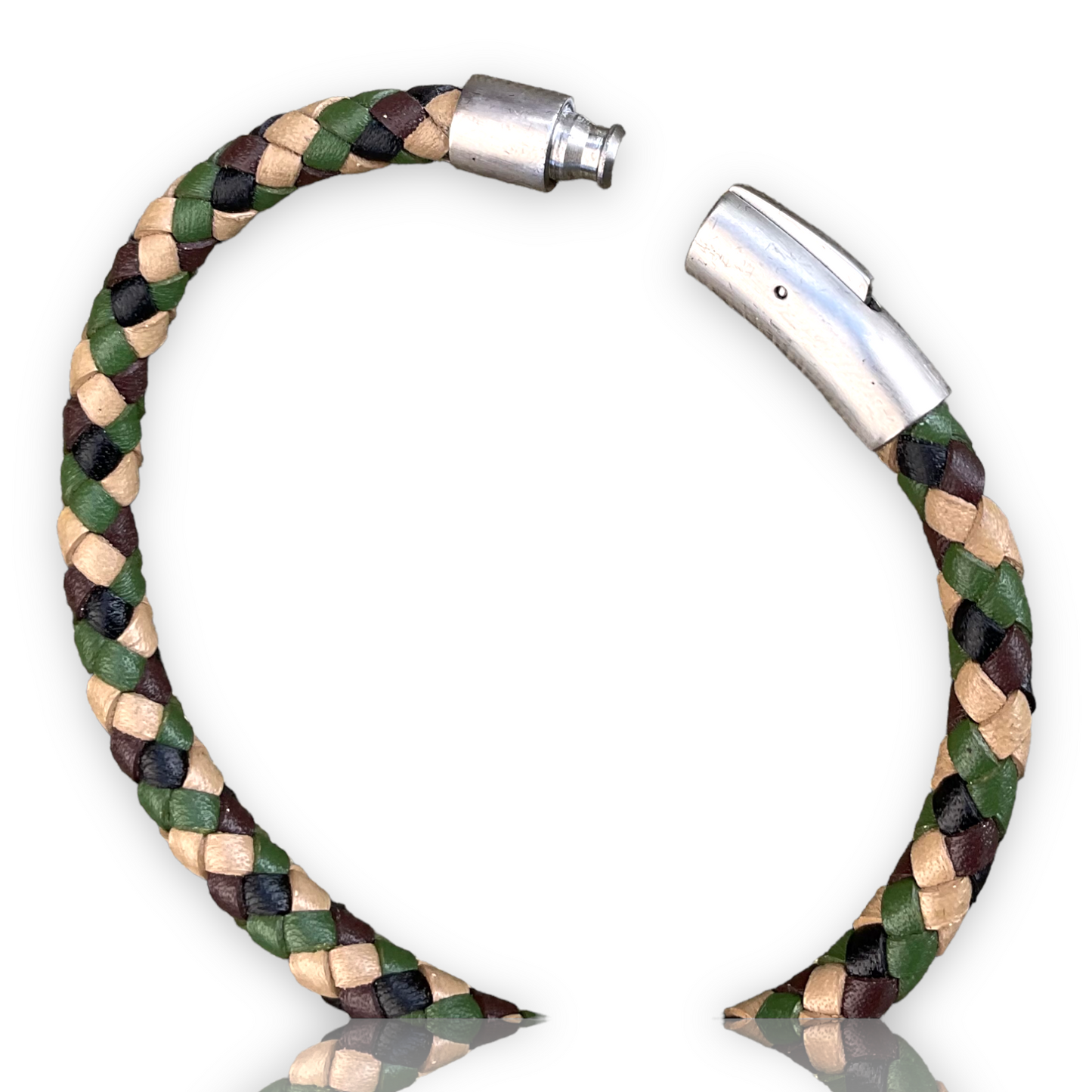 2027 Unisex Leather Band ’Rocks’ (6mm)
