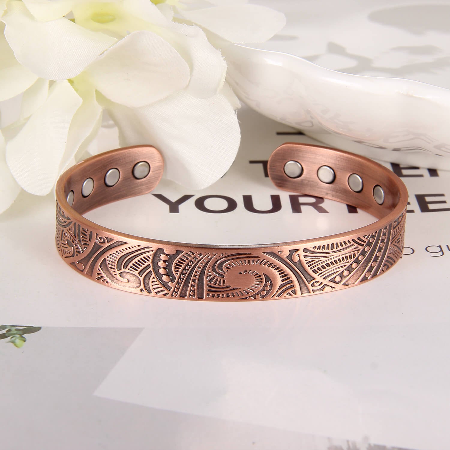 exclusive copper magnetic bracelets