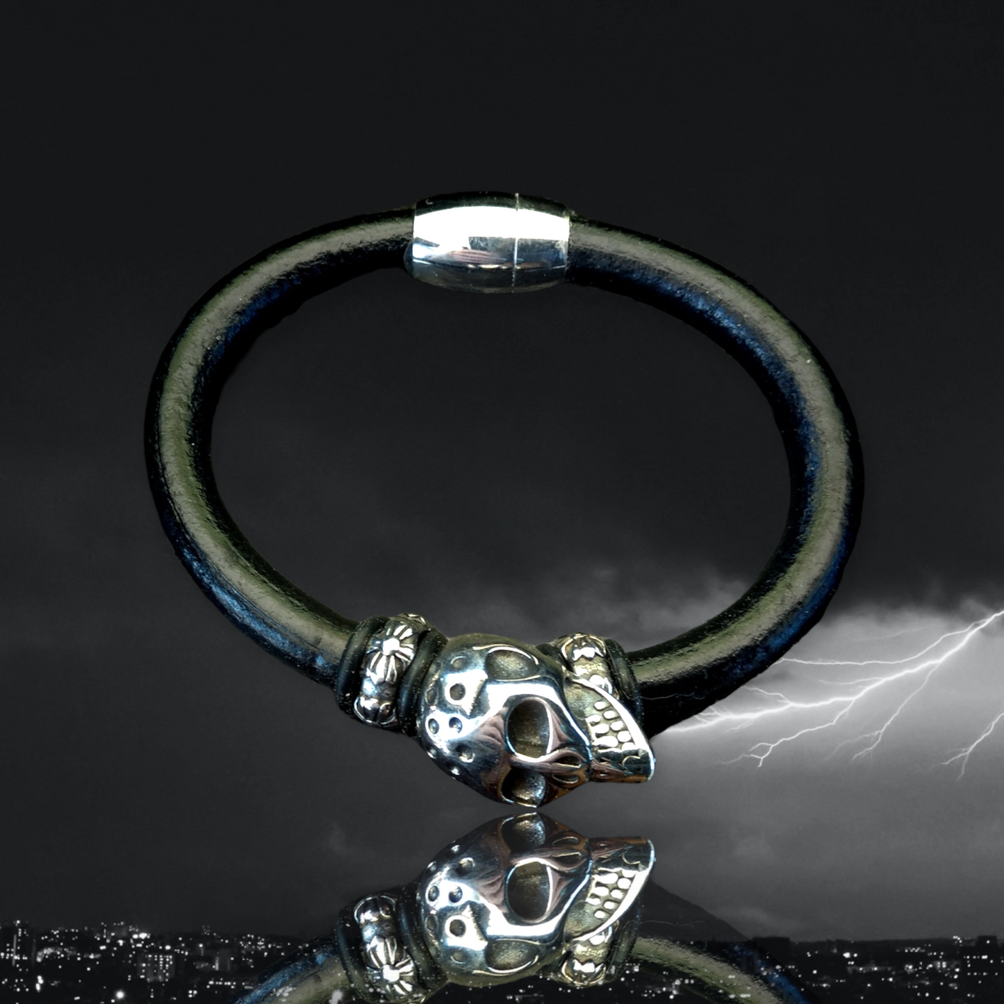 genuine leather unisex bracelets