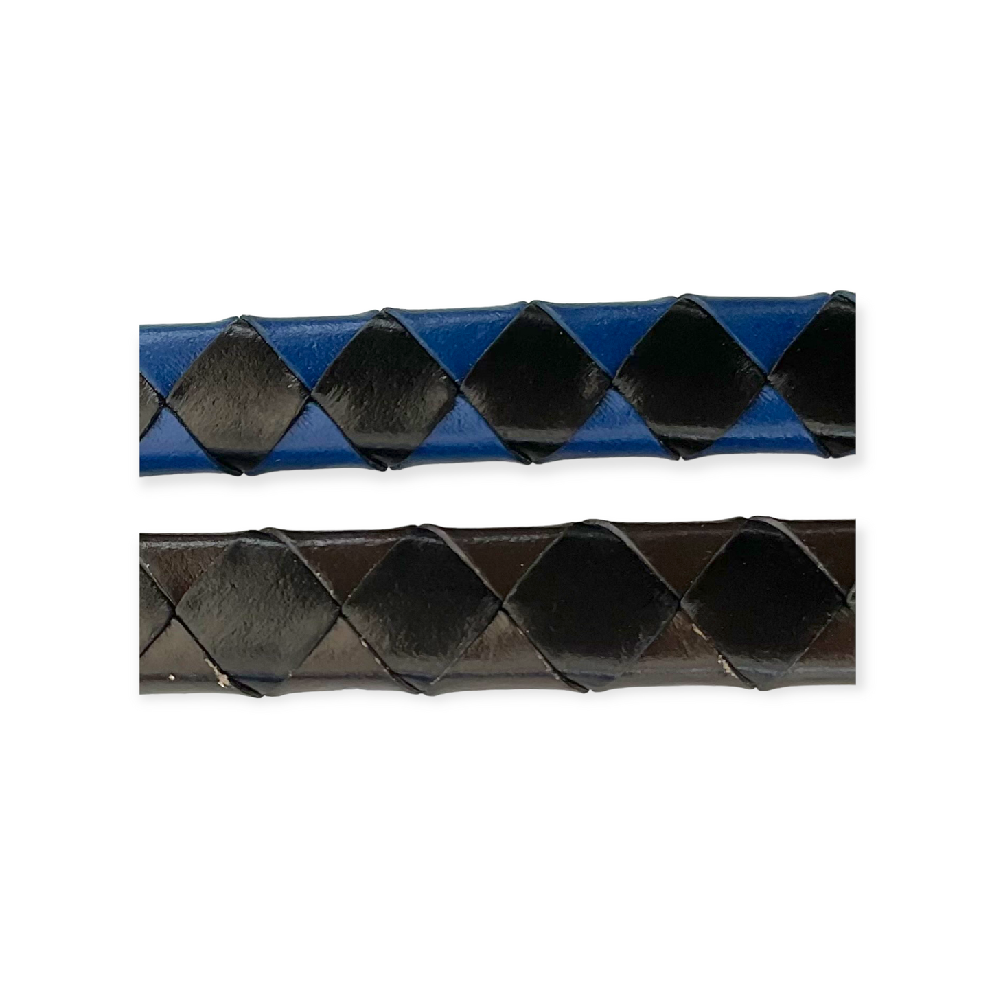 2030 Unisex genuine leather bracelet ‘ NZ plain weave’ (12mm)