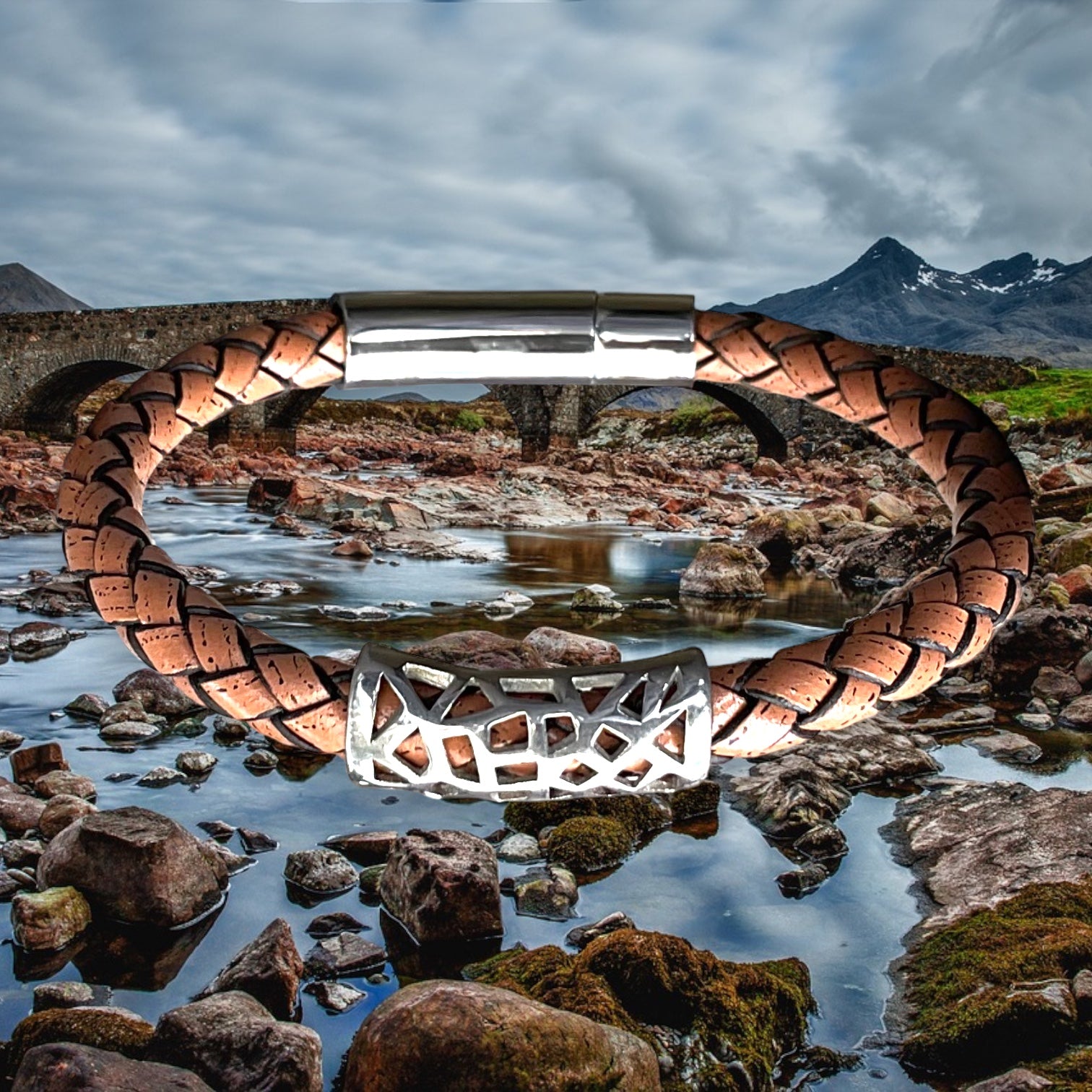 genuine leather bracelet