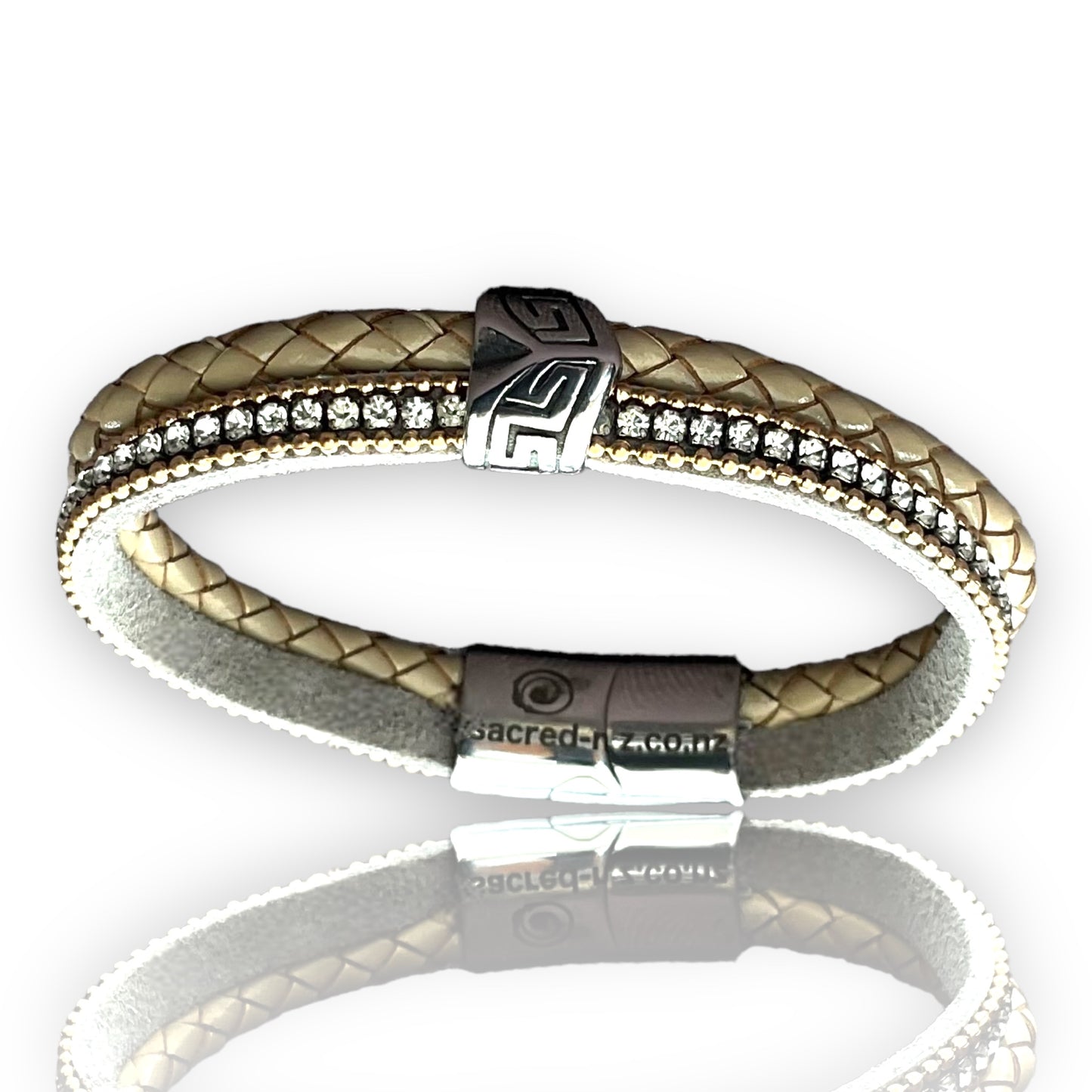 2226 NZ Genuine leather Band "Bling Empire"(10mm)