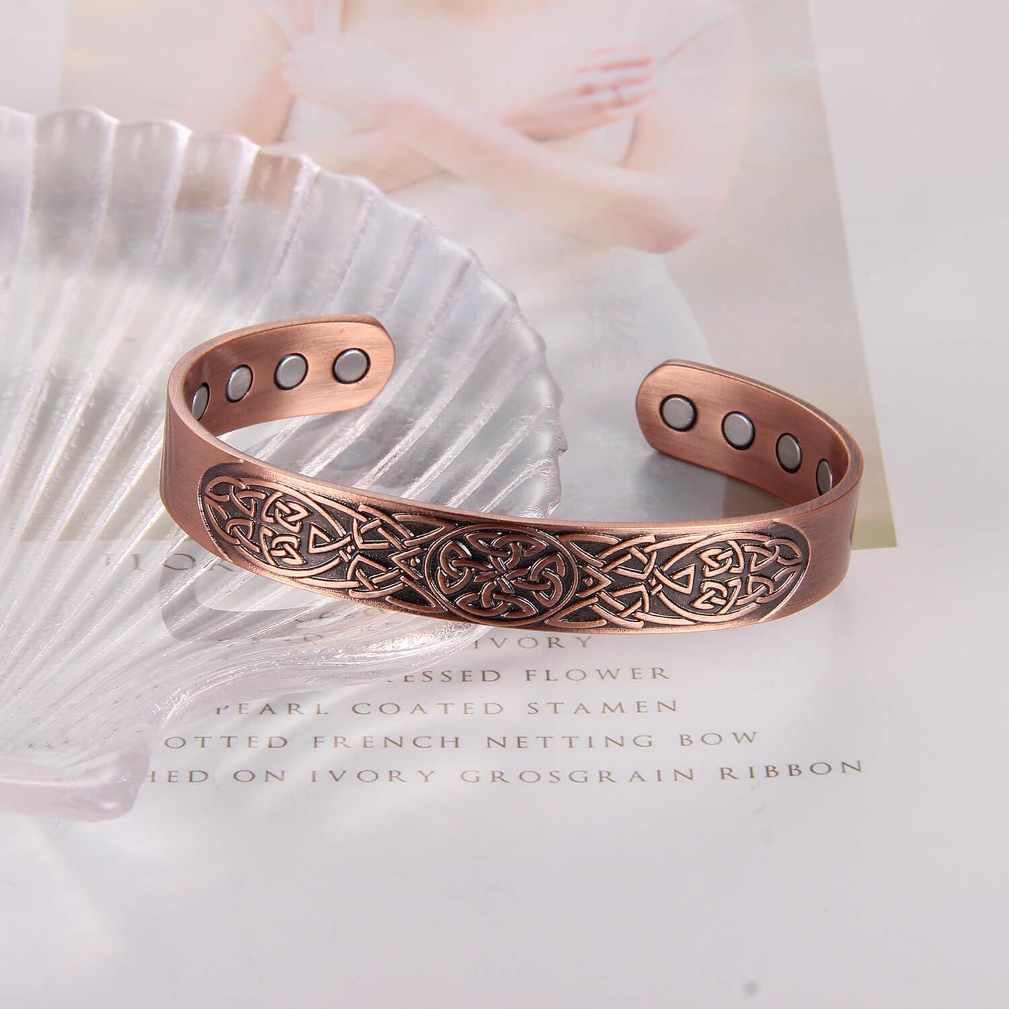 exclusive copper magnetic bracelet