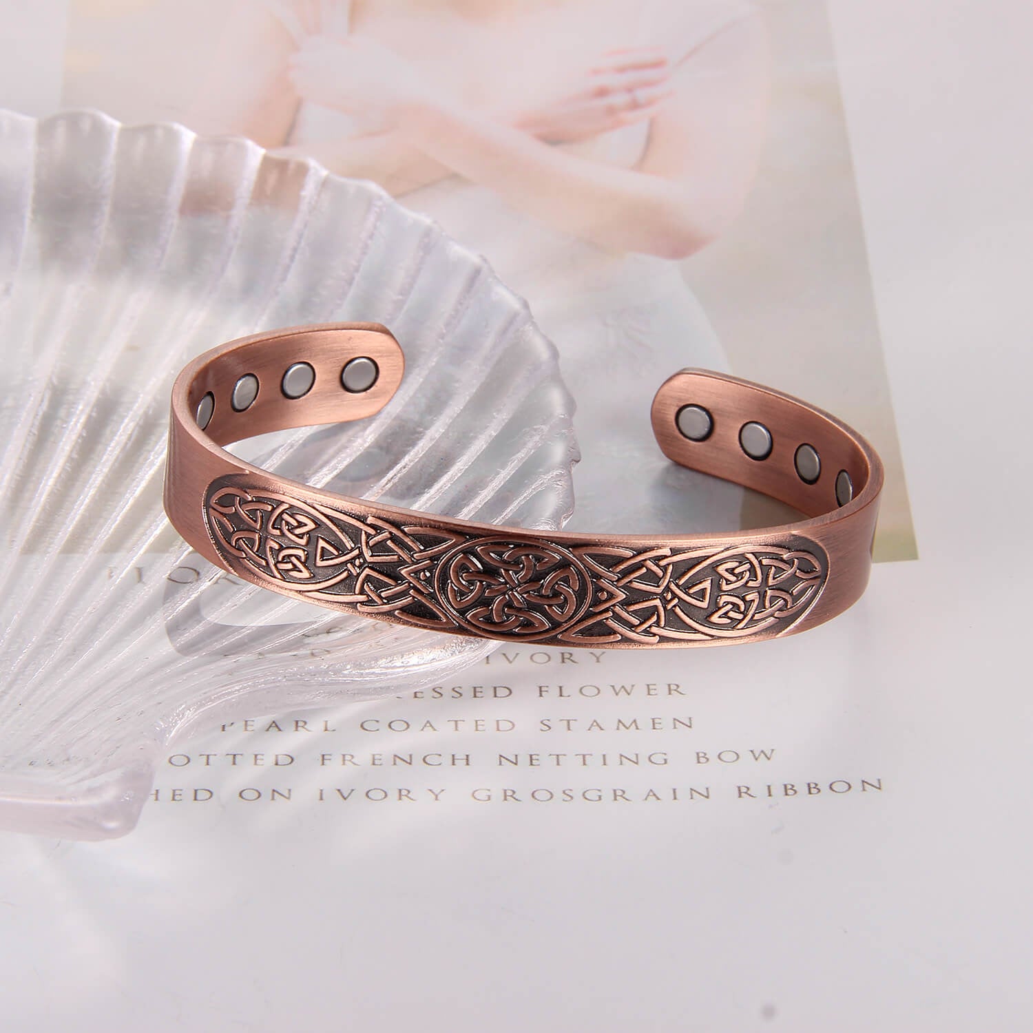 exclusive copper magnetic bracelet