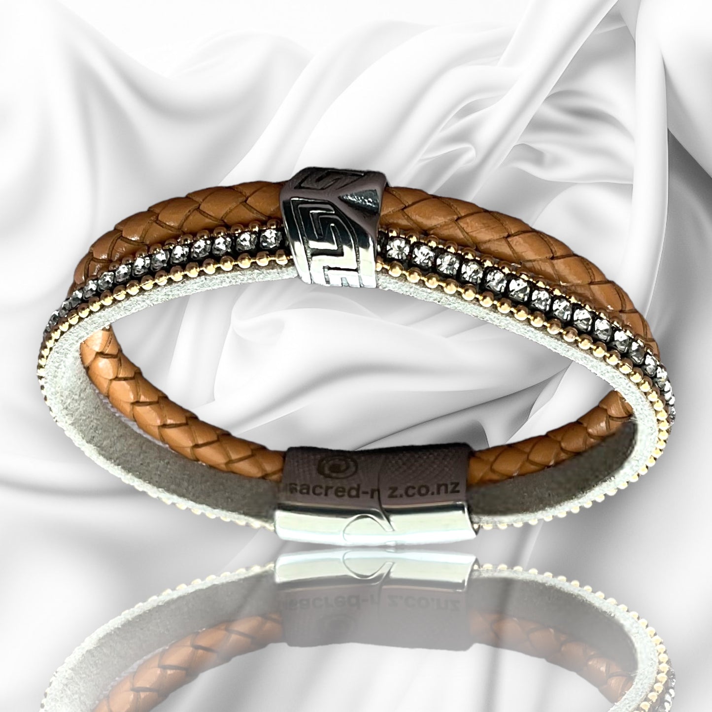 2226 NZ Genuine leather Band "Bling Empire"(10mm)