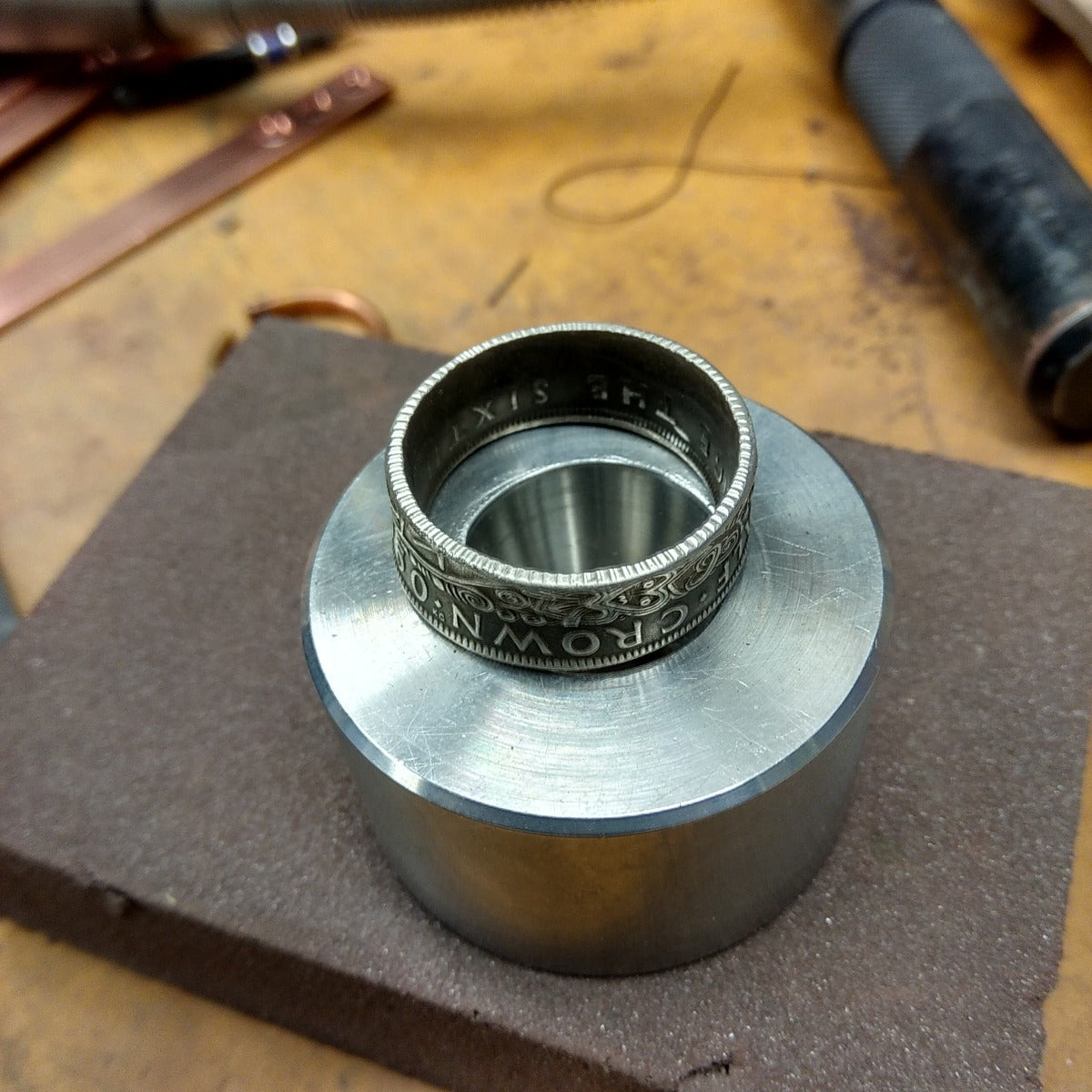 coin ring making in our sacred nz factory
