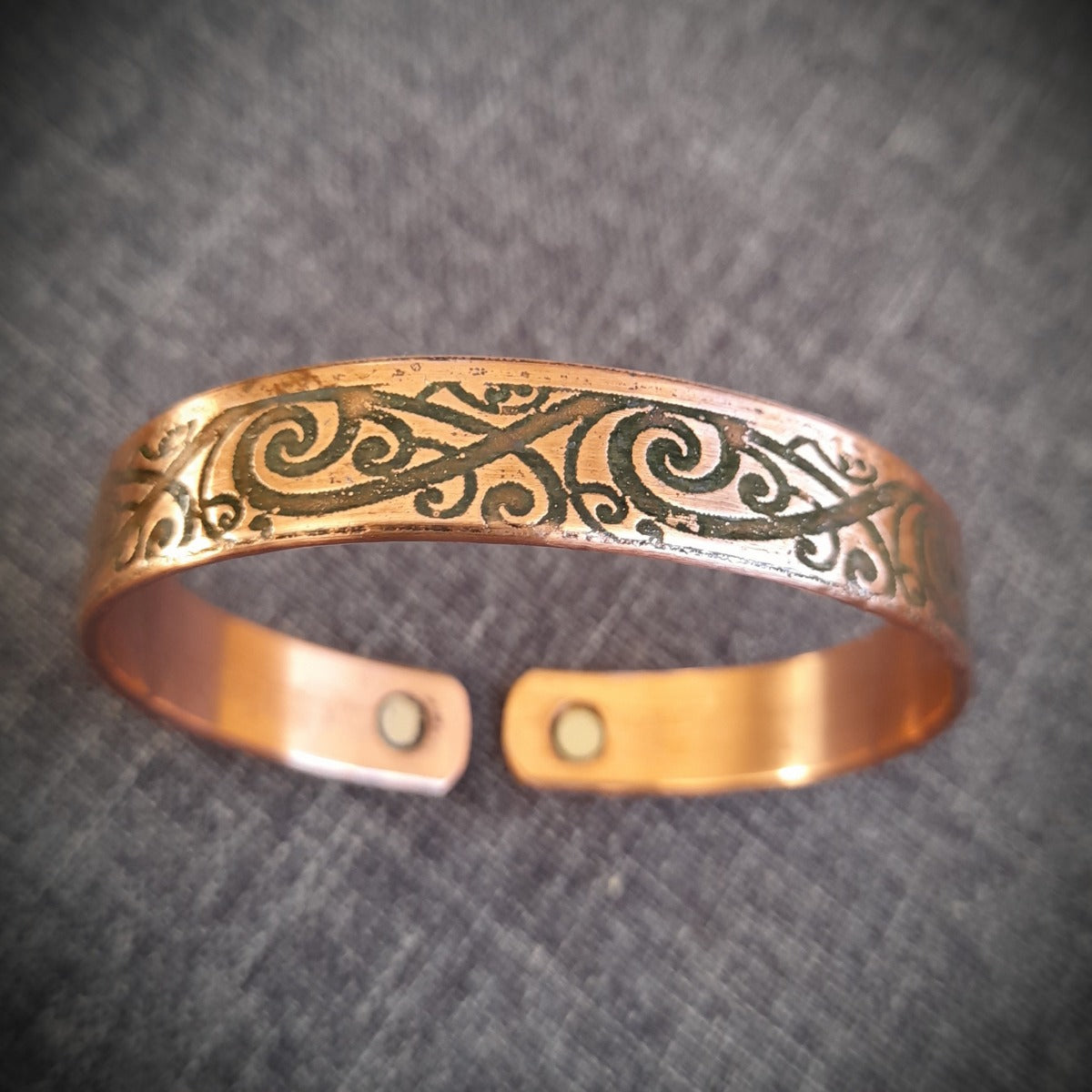 BA08 100% Pure Copper Magnetic Band 'NZ Art '