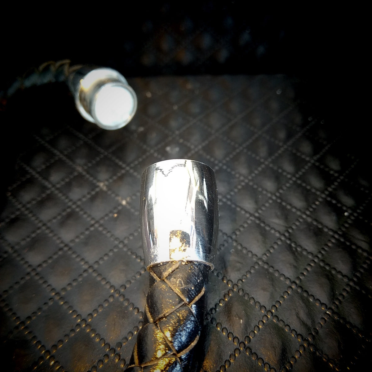 2018a Genuine Unisex Leather Band ‘Thunder scull’ (8mm)