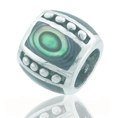 Sacred NZ 925 Sterling Silver Paua Bead