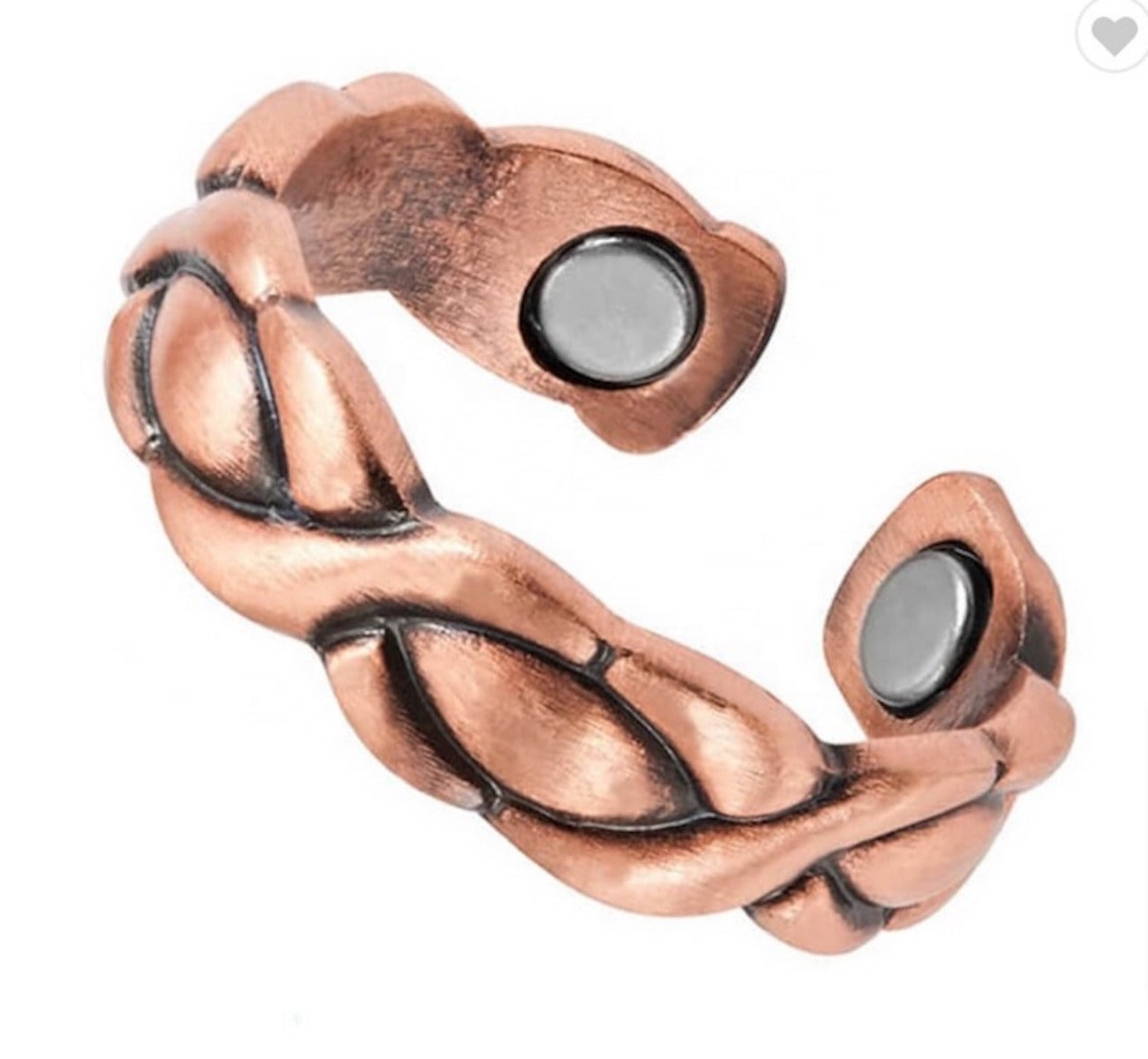 CR17 Copper Twist Ring