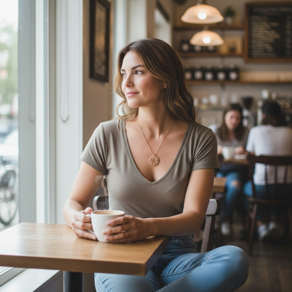 (P01 - 100% Copper Pendant Trordial