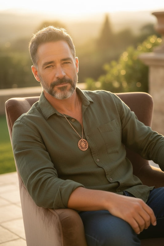 (P01 - 100% Copper Pendant Trordial