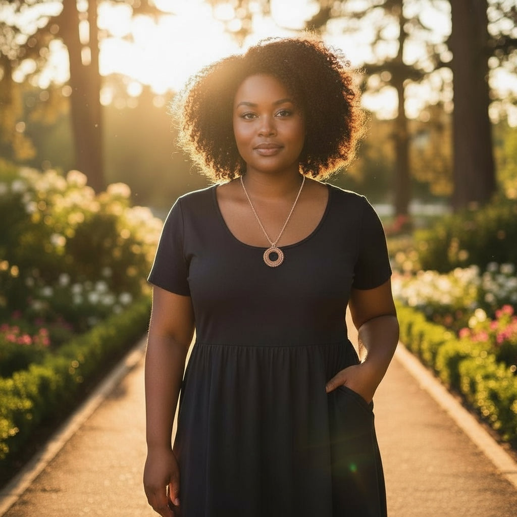 (P01 - 100% Copper Pendant Trordial