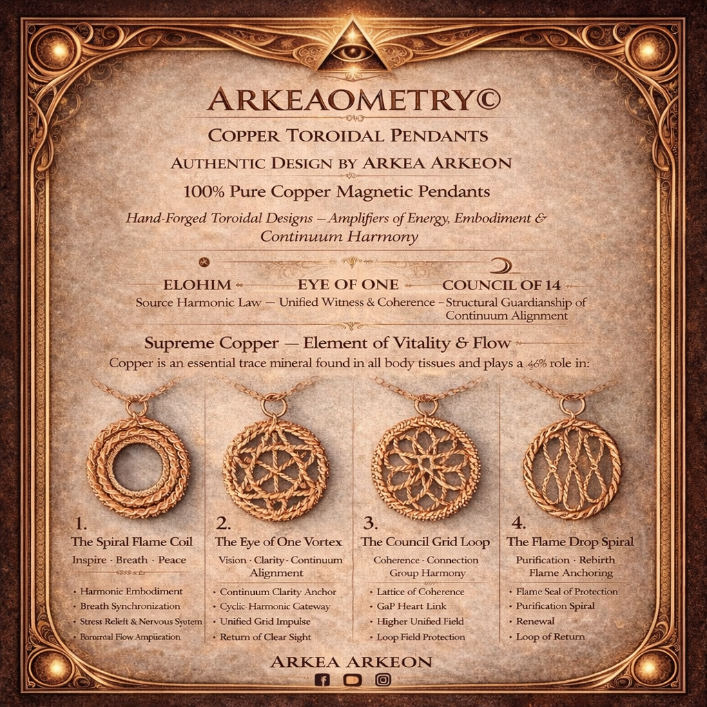 P01 - 100% Copper Pendant Trordial