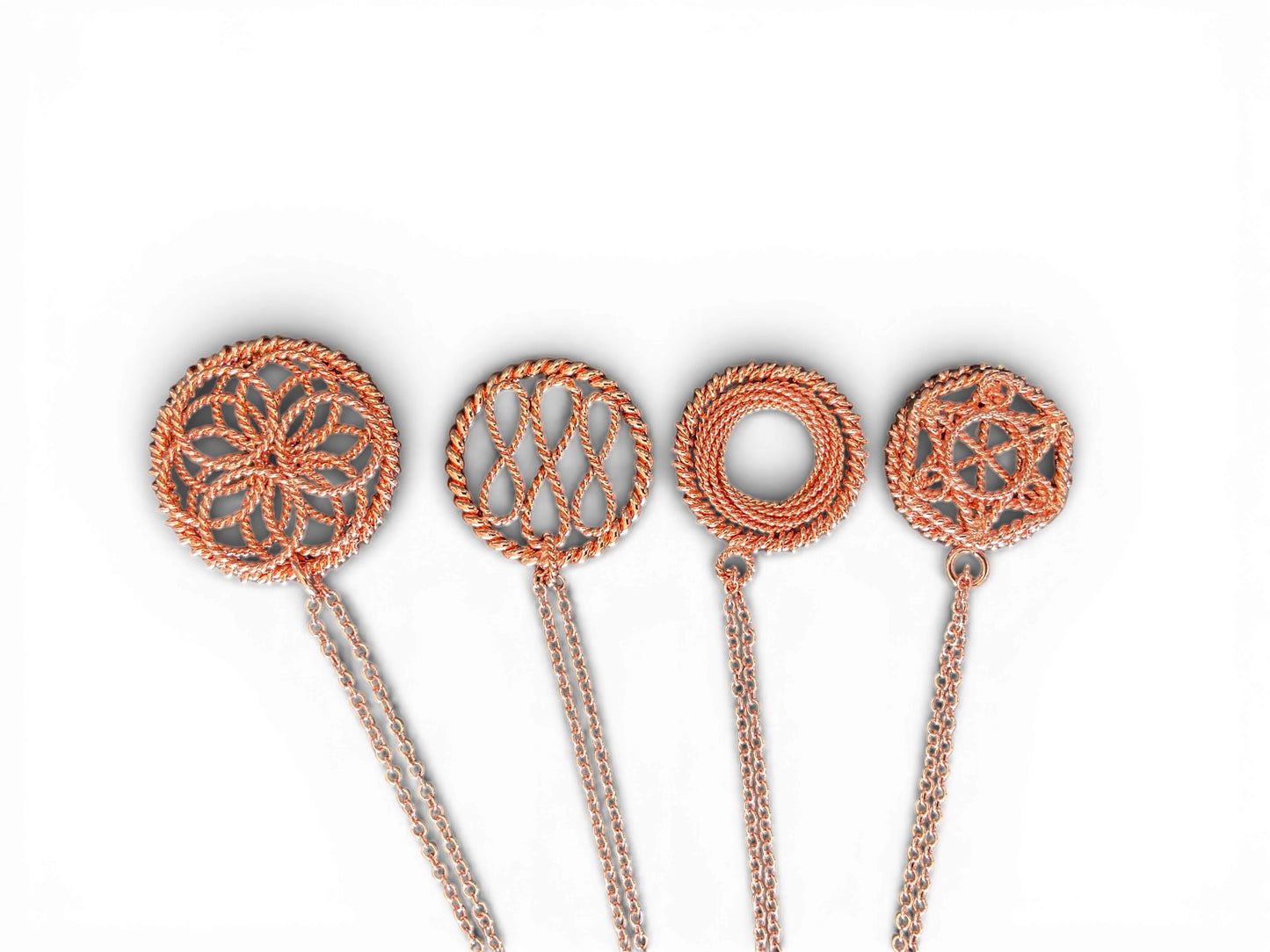 (P01 - 100% Copper Pendant Trordial