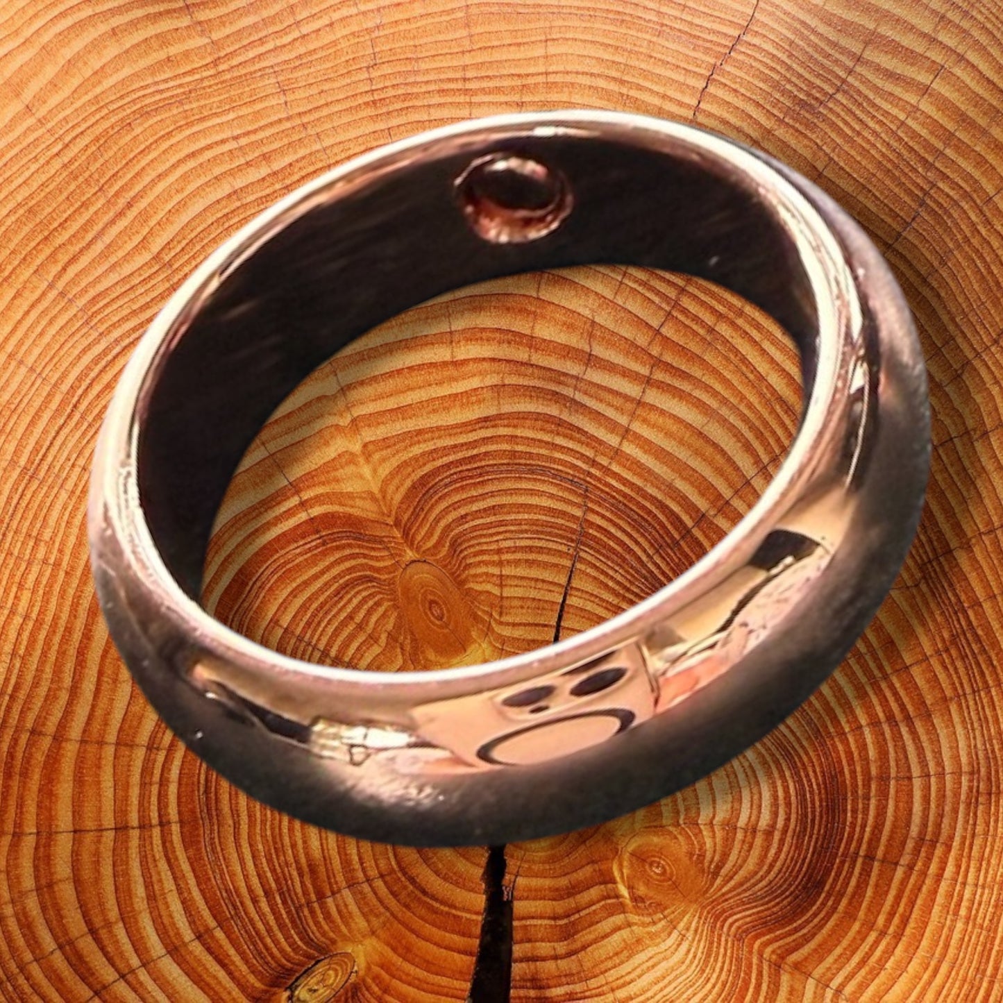 CR7 Copper Ring 'full circle’