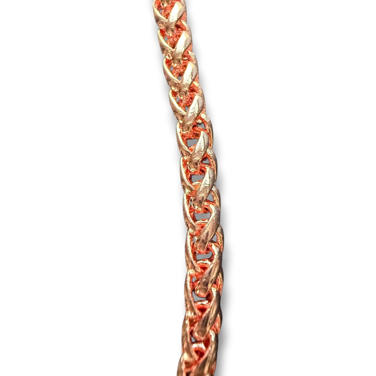 NEC05 ‘Byzantine Wheat Chain’ Copper Necklace