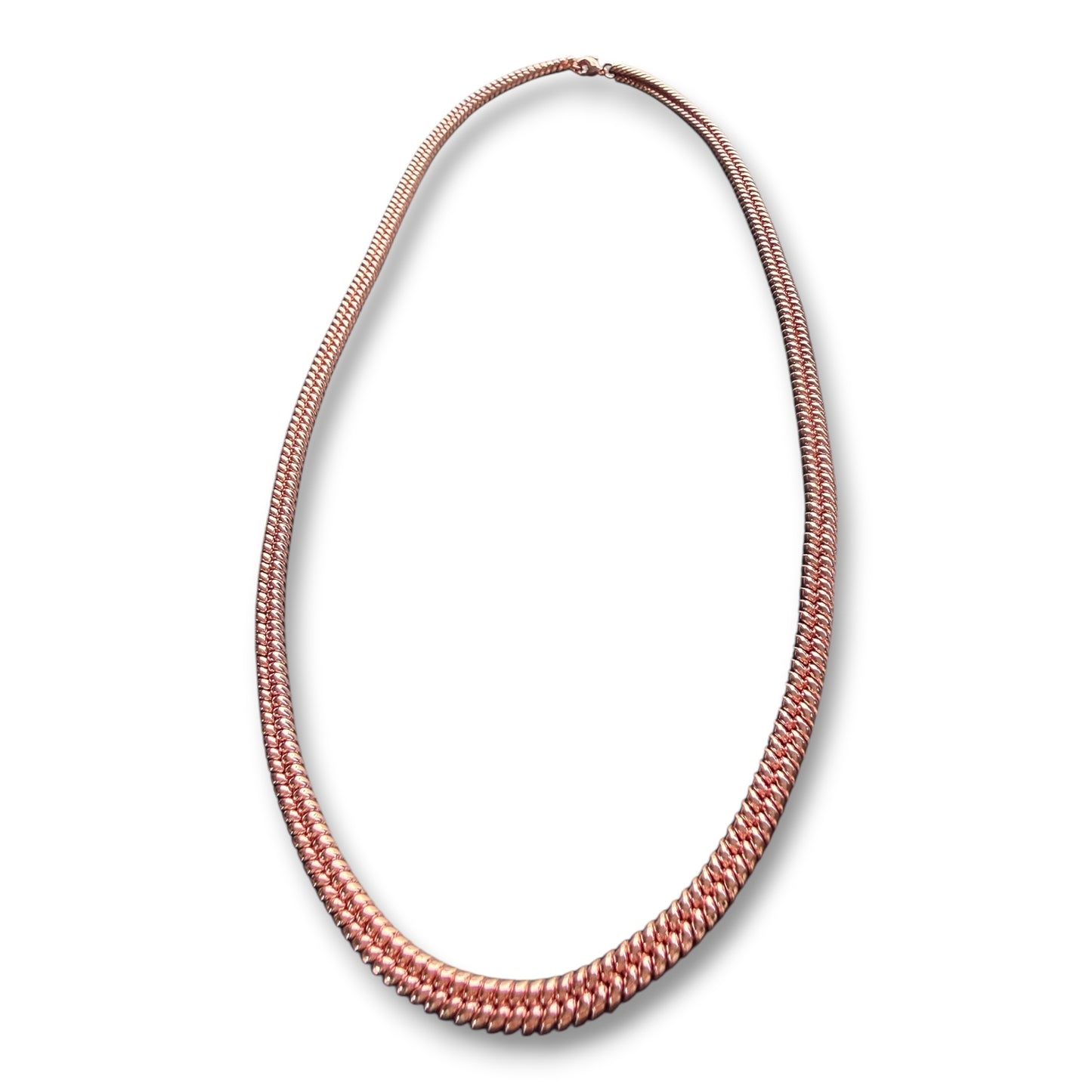 NEC06 ‘King’s Wheat Chain’ Copper Necklace