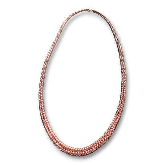 NEC06 ‘King’s Wheat Chain’ Copper Necklace