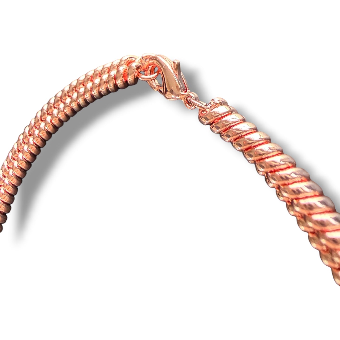 NEC06 ‘King’s Wheat Chain’ Copper Necklace