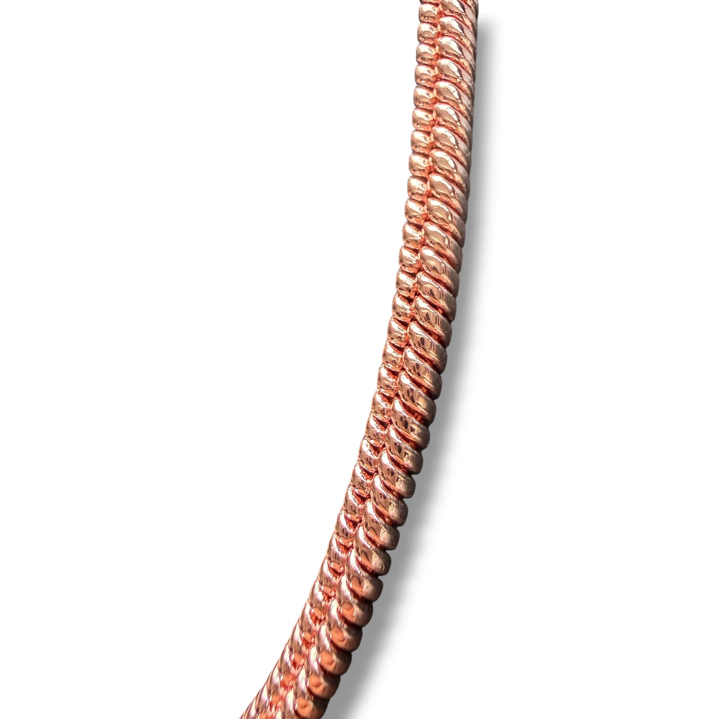NEC06 ‘King’s Wheat Chain’ Copper Necklace